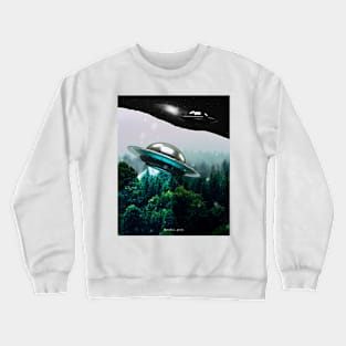 Fly With UFO Crewneck Sweatshirt